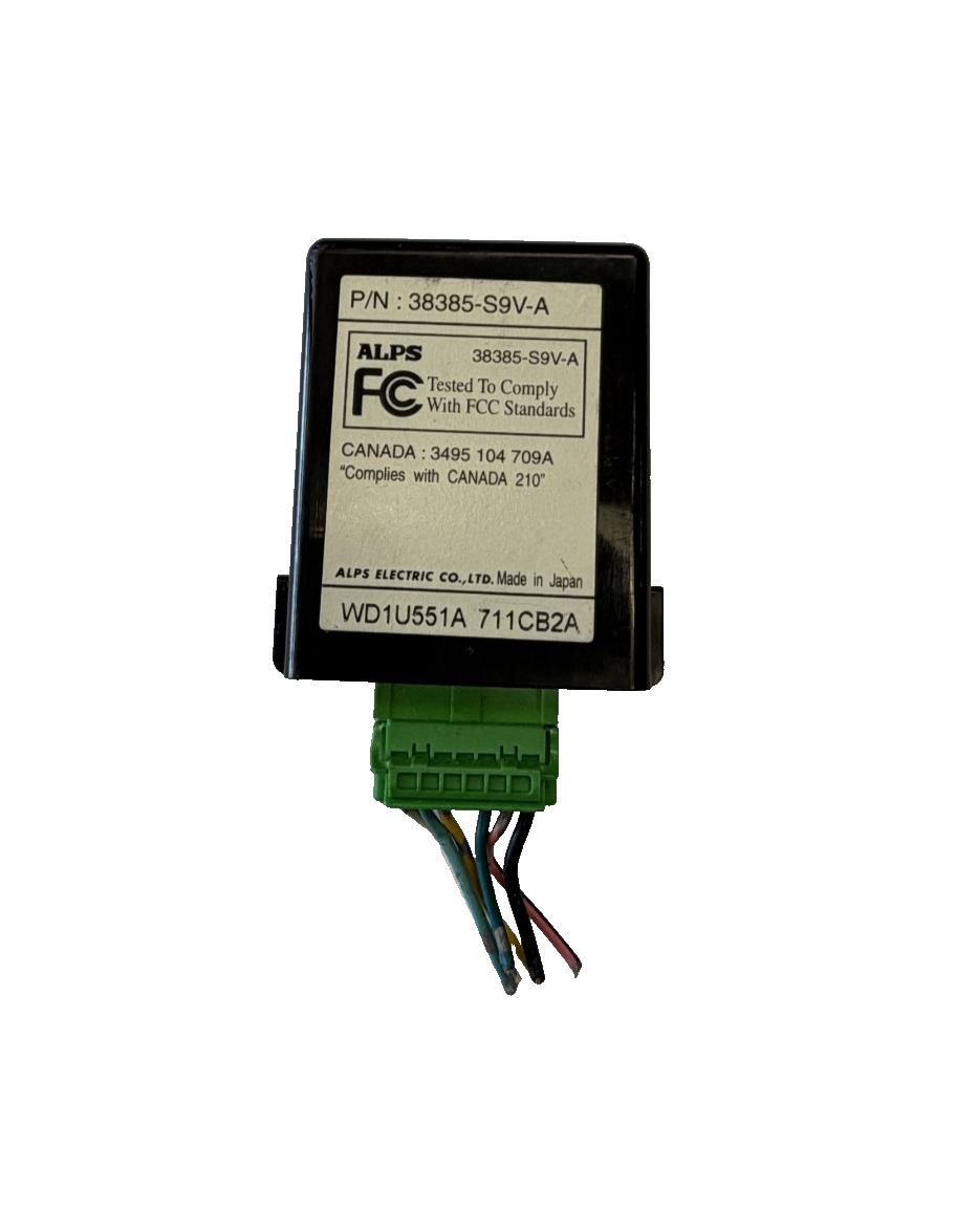 03-08 Honda Pilot Theft Locking Keyless Entry Module 38385S9VA, WD1U551A by Alps
