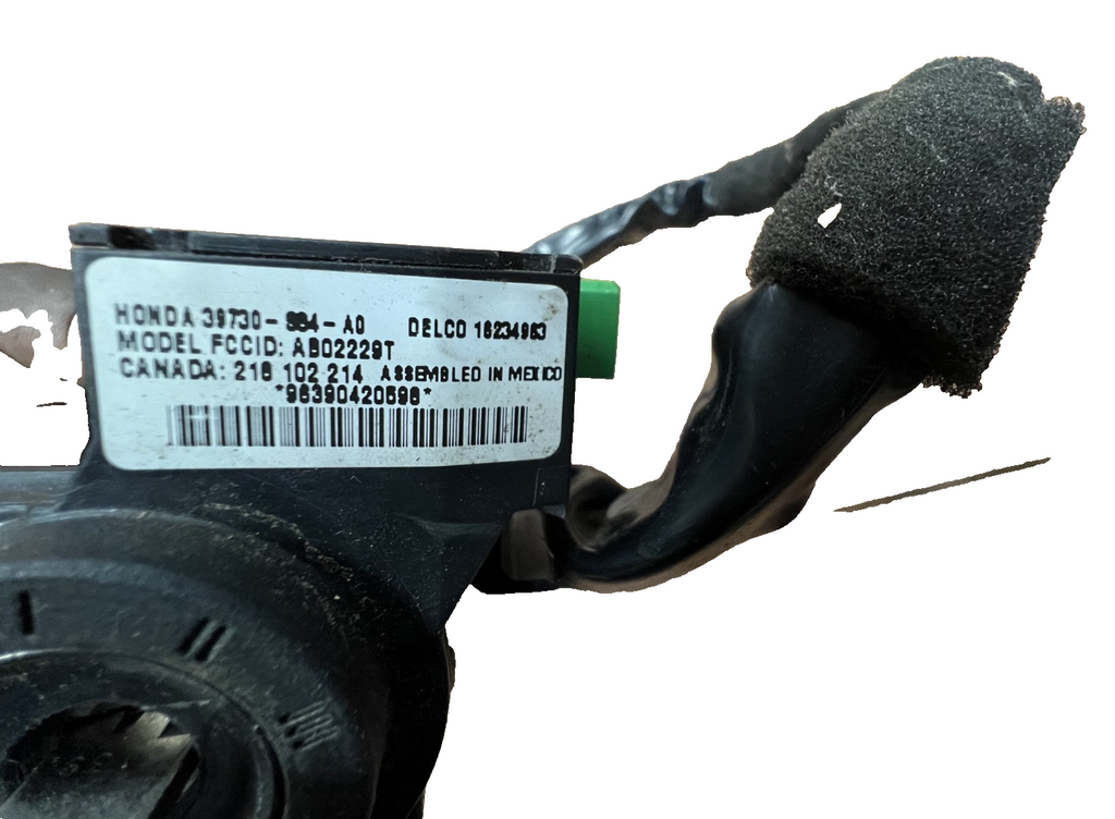1998-2002 Honda Accord Ignition Switch Lock with Key Immobilizer 39730 S84 A0