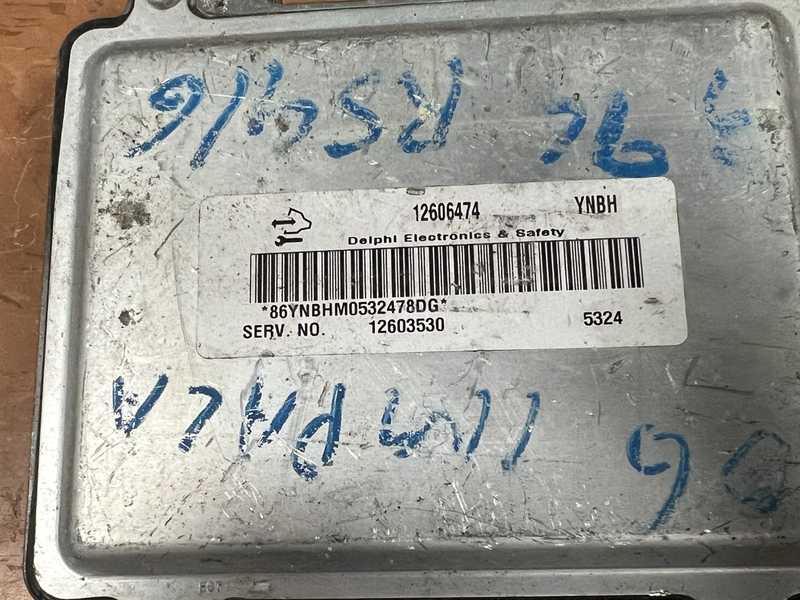 06 2006 Chevrolet Chevy Impala Engine Control Computer ECM ECU OEM 12606474