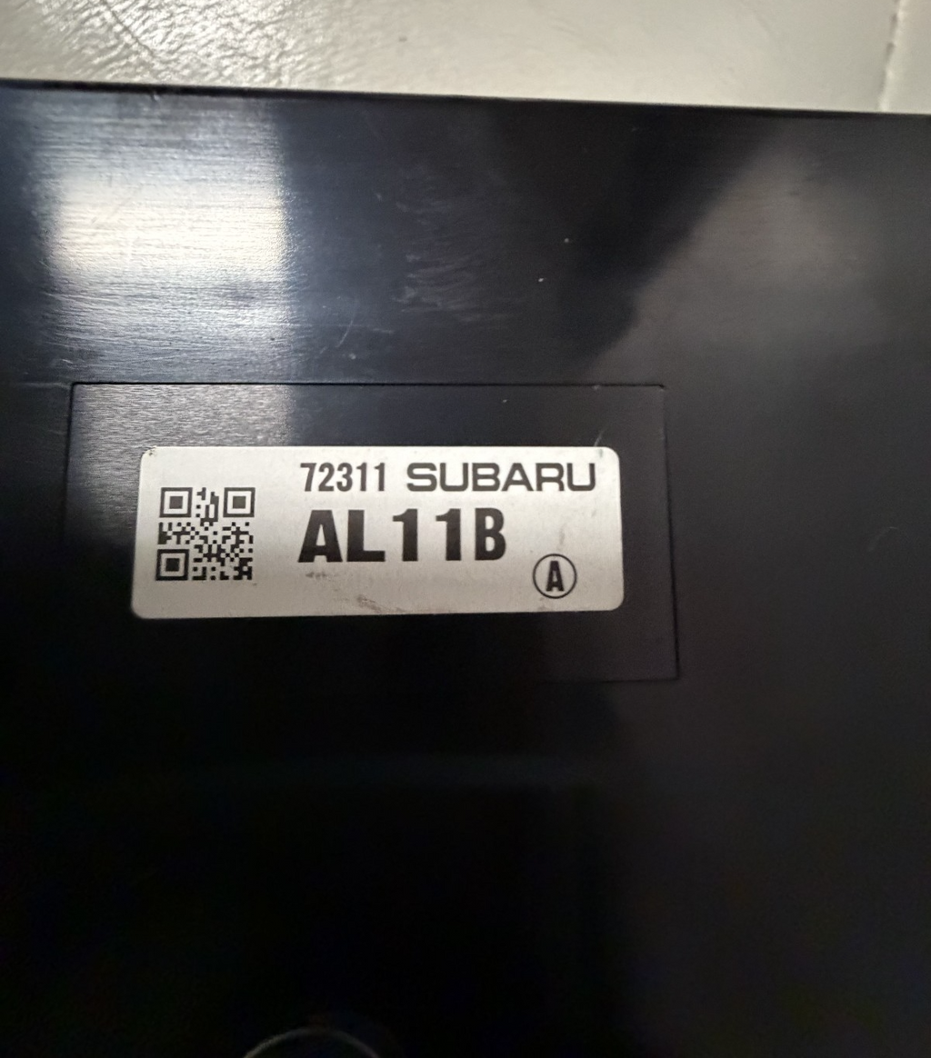 2016-2017 Subaru Outback AC Heater Temperature Climate Control 72311 AL11B