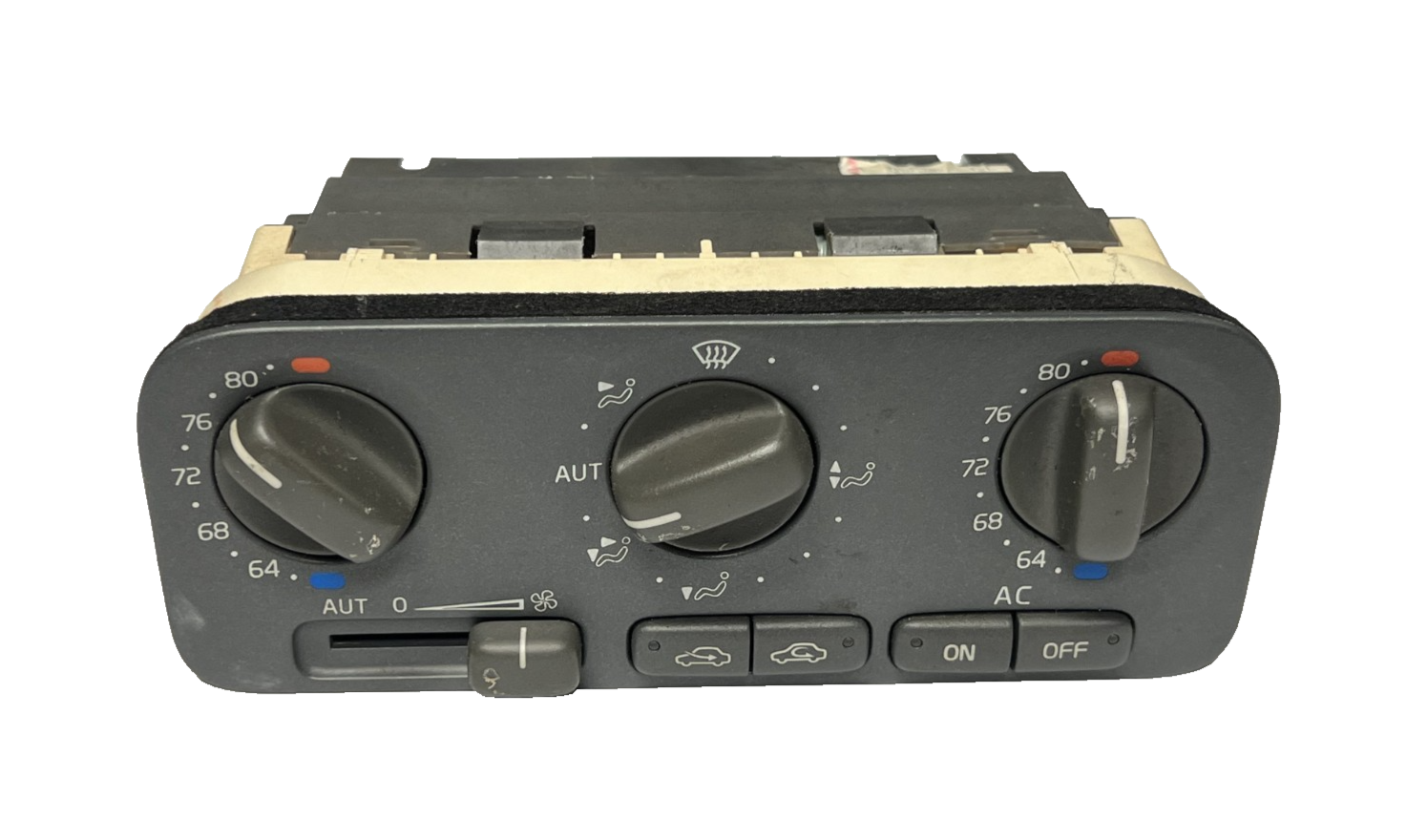 1998-2000 Volvo S70 Automatic AC Heater Temp Climate Control Panel OEM
