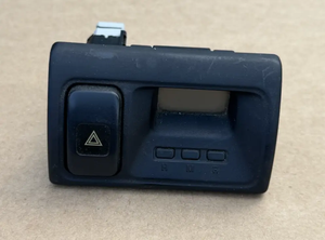 Honda Accord Dash Clock Hazard Switch 3970A A000 Black 1998 1999 2000 2001 2002