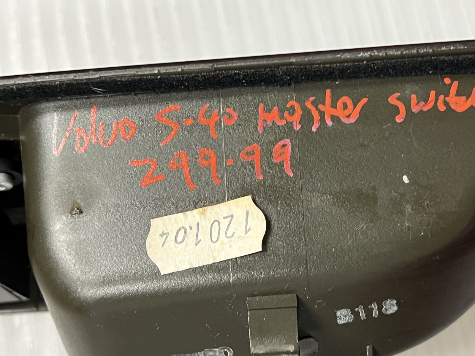 2004 2005 2006 2007 Volvo S40 Master Window Switch Front Left Driver Side OEM