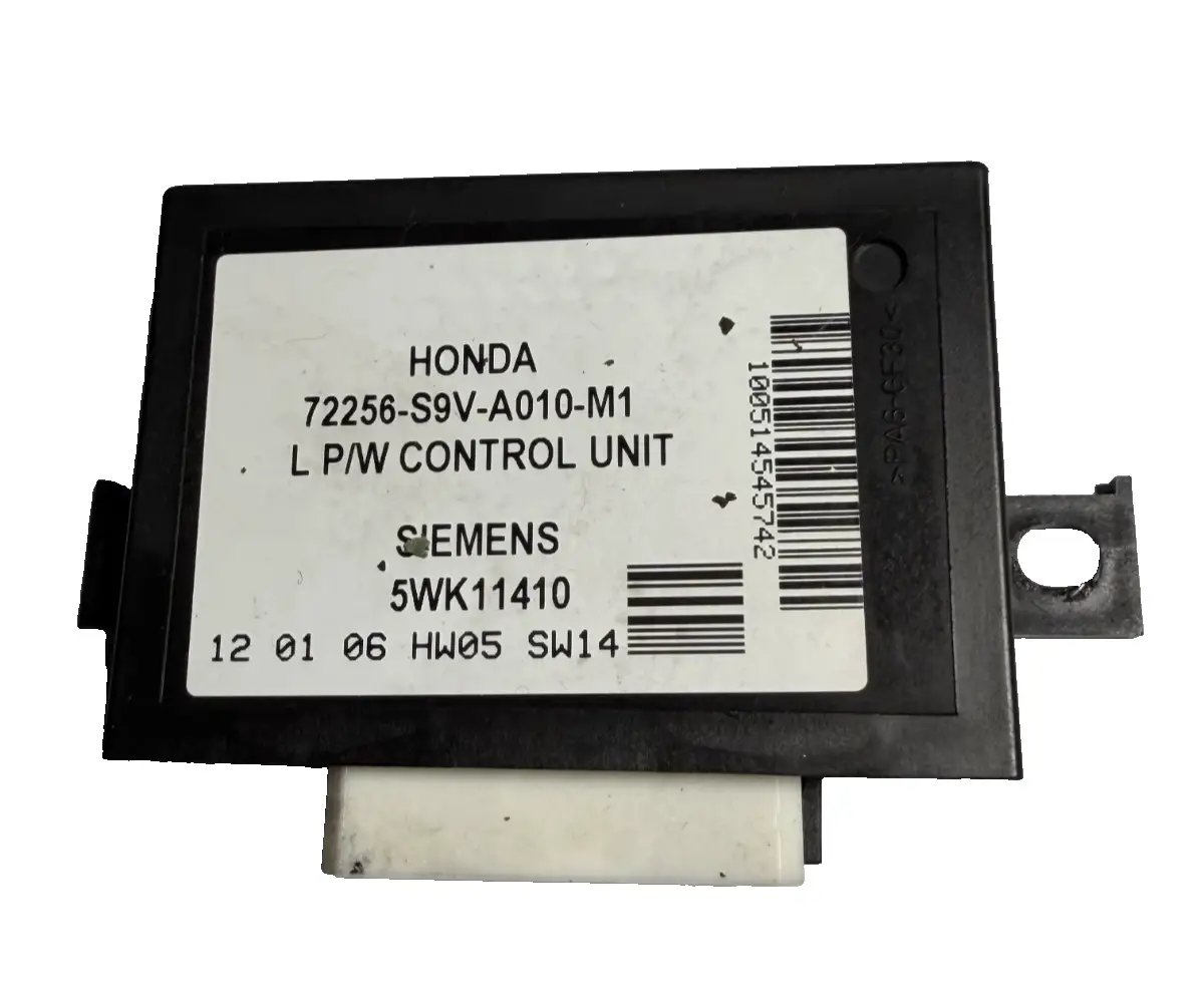 03 04 05 06 07 08 Honda Pilot Window Control Module LH 72256 S9V A010 M1 Black by Honda