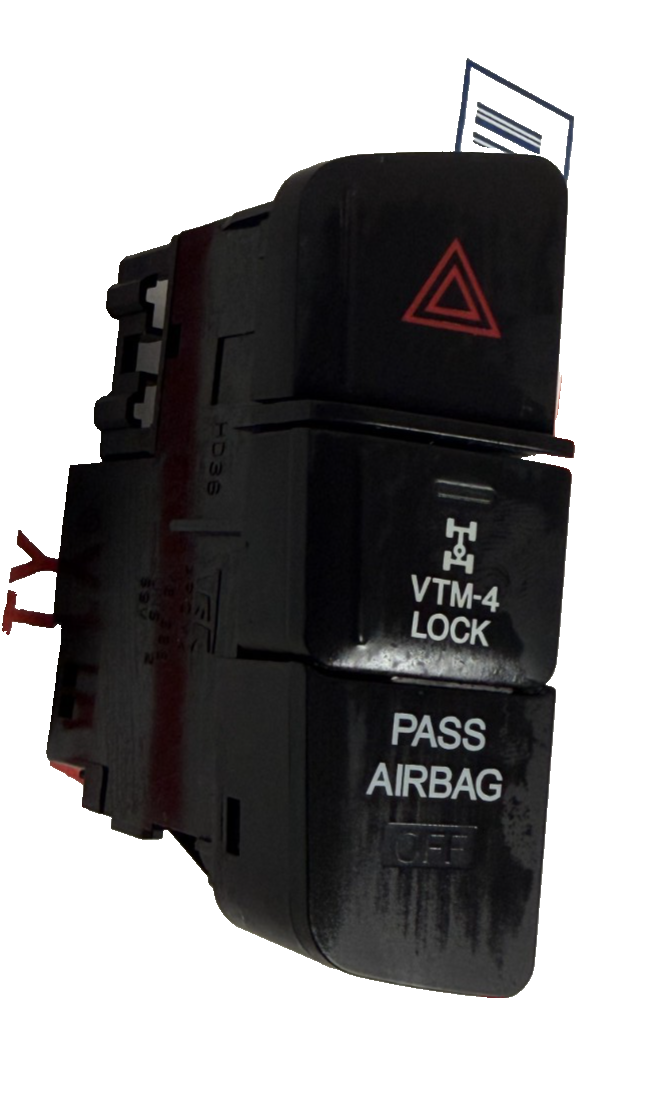 Hazard Light VTM-4 Lock Switch M31338, M18155 fits 2006 2007 2008 Honda Pilot
