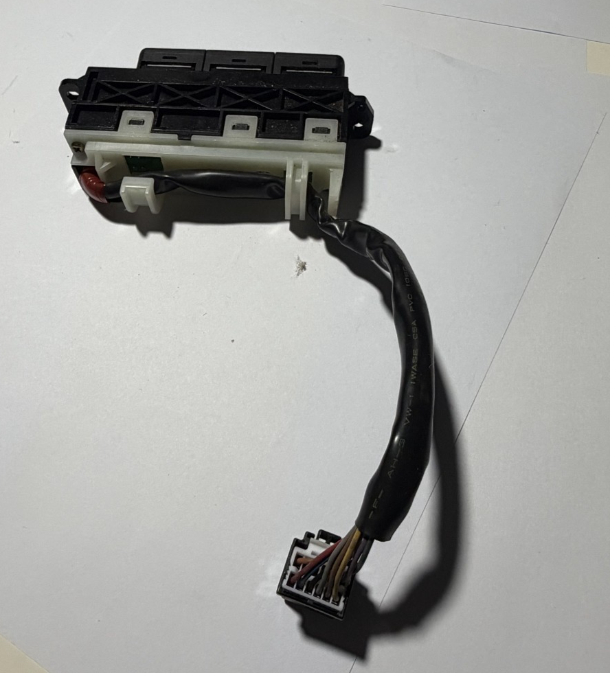 AC Defrost Climate Control Switch Black fits 96 97 98 99 00 Honda Civic
