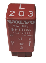 Volvo Intermittent Windshield Wiper Relay L 203 OEM 9140663, 89 8758 000