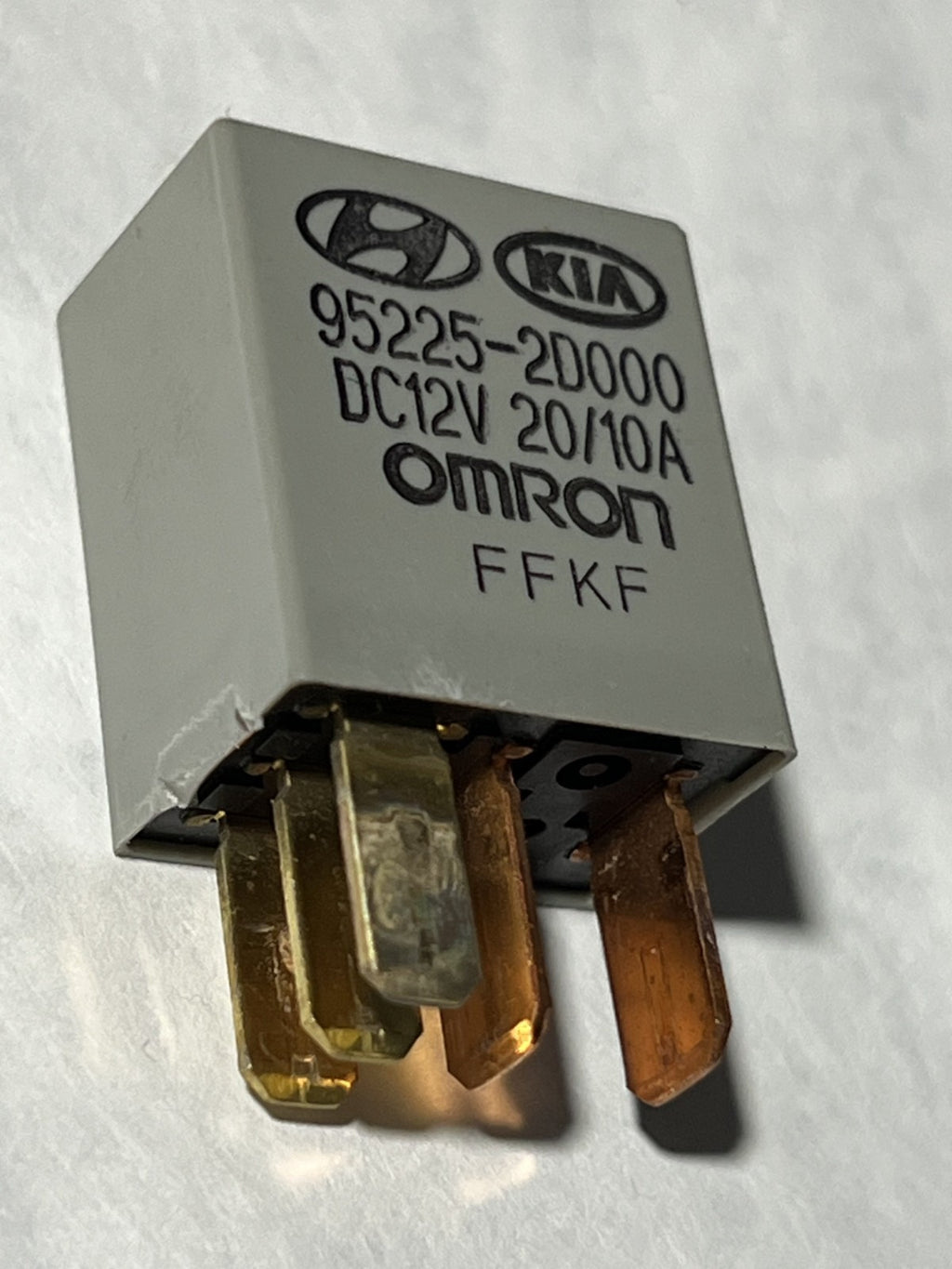 Omron 5 Pin Relay 12V 20 10A 95225 2D000 fits Hyundai Kia Gray