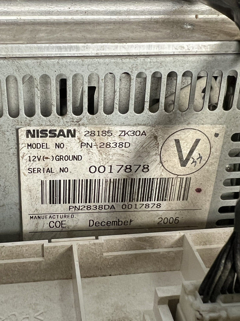 2006 2007 2008 Nissan Maxima AM FM CD Player Radio Receiver OEM 28185-ZK30A