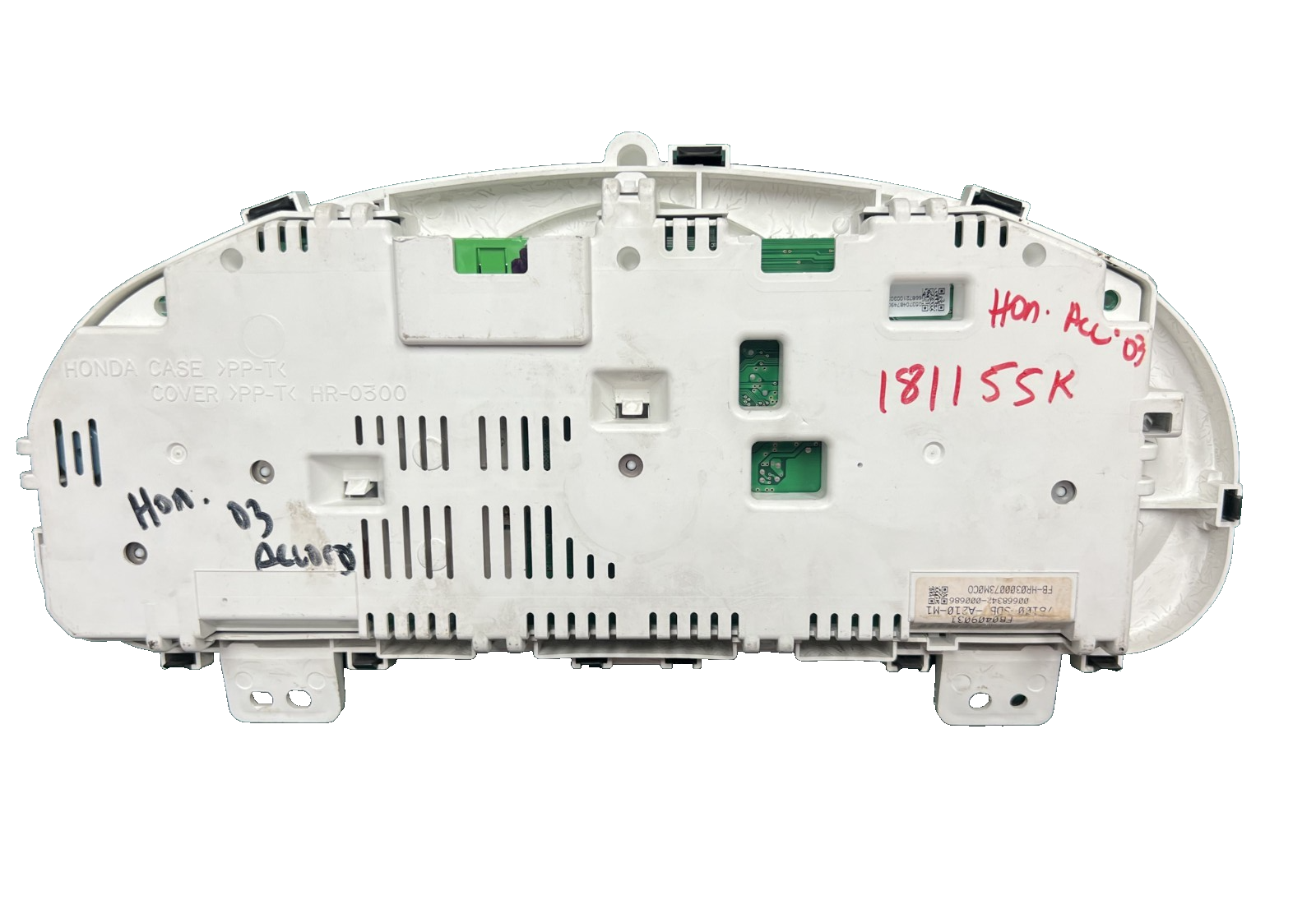 03 2003 Honda Accord Speedometer Instrument Cluster OEM 78100 SDB A210 M1