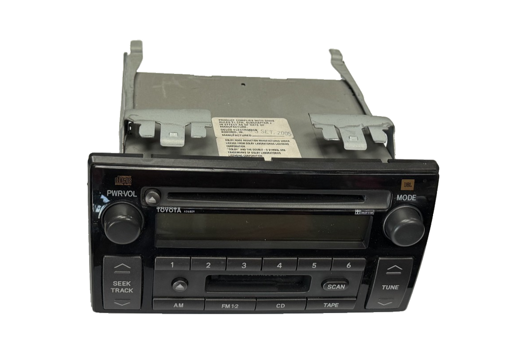 03 2003 Toyota Camry AM FM CD Player Radio Stereo Receiver Black