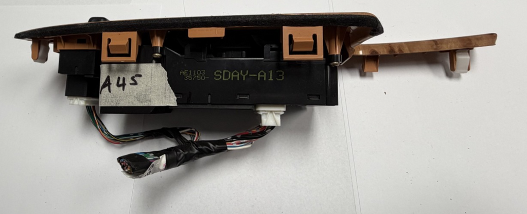 Master Power Window Switch Left 35750 SDAY A03 fits 2003-2004 Honda Accord Brown