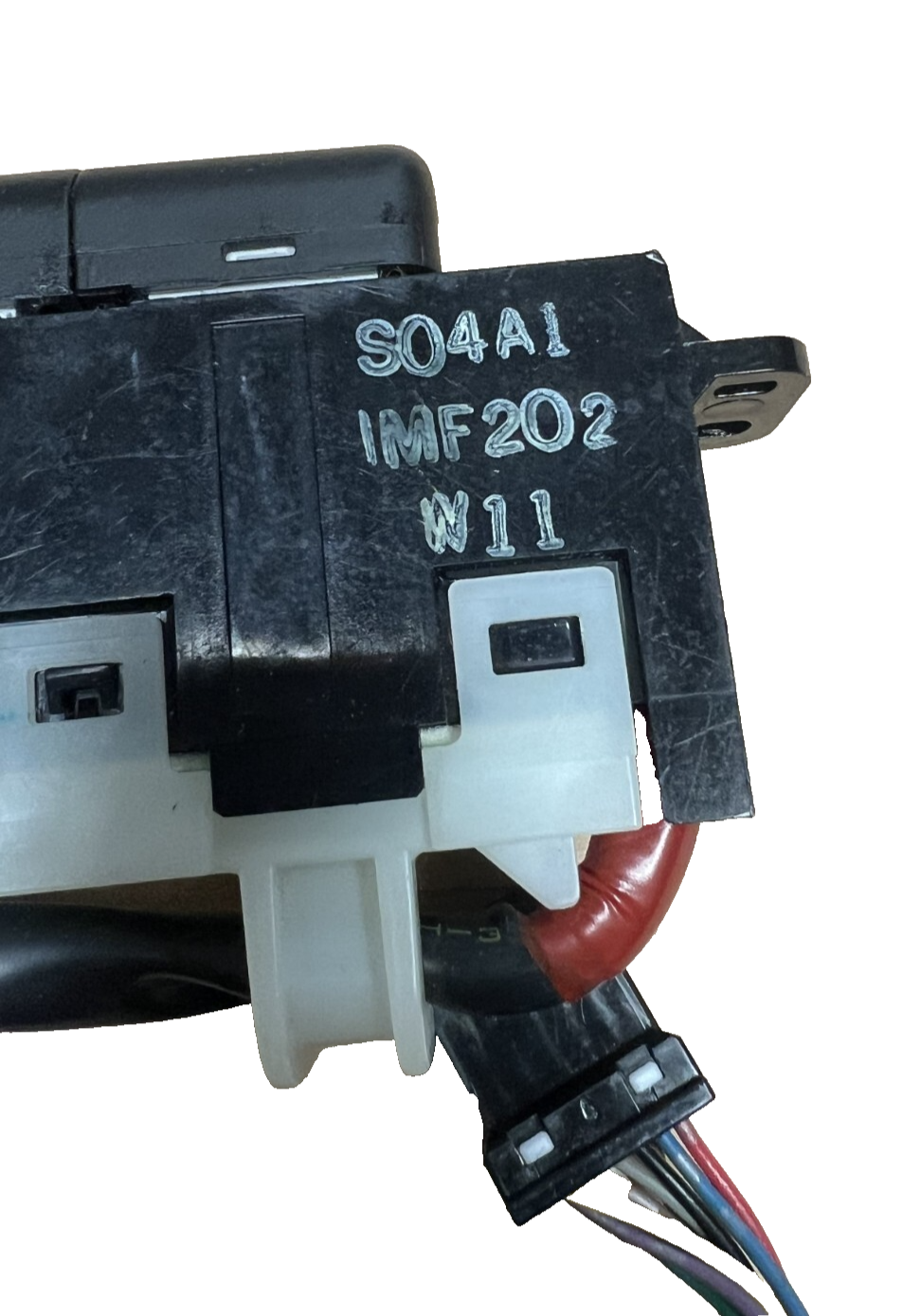 98 1998 Honda Civic Air Conditioning AC Switch OEM S04AI IMF202 Black