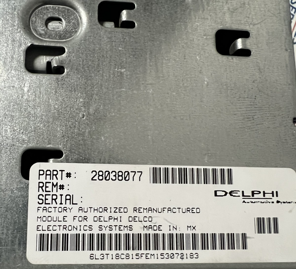 04-10 Ford Mustang Taurus Expedition Explorer CD AM FM Radio Panel 28038077