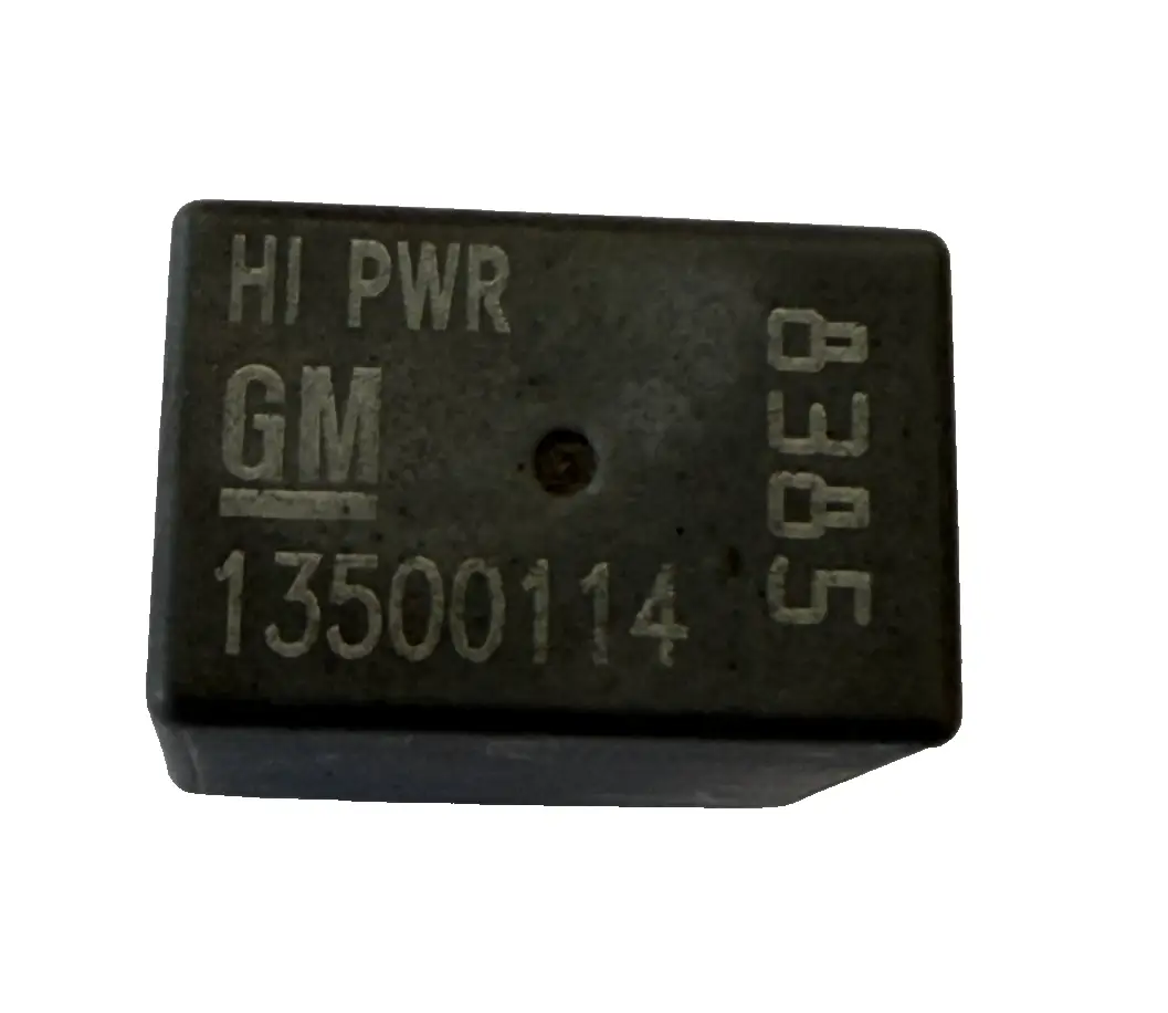 High Power HI PWR 4 Pin Relay 13500114 fits 12 2012 Chevrolet Chevy Aveo by General Motors