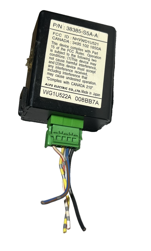 01-05 Honda Civic Keyless Entry Receiver Module 38385 S5A A, 008BB7A, WG1U522A