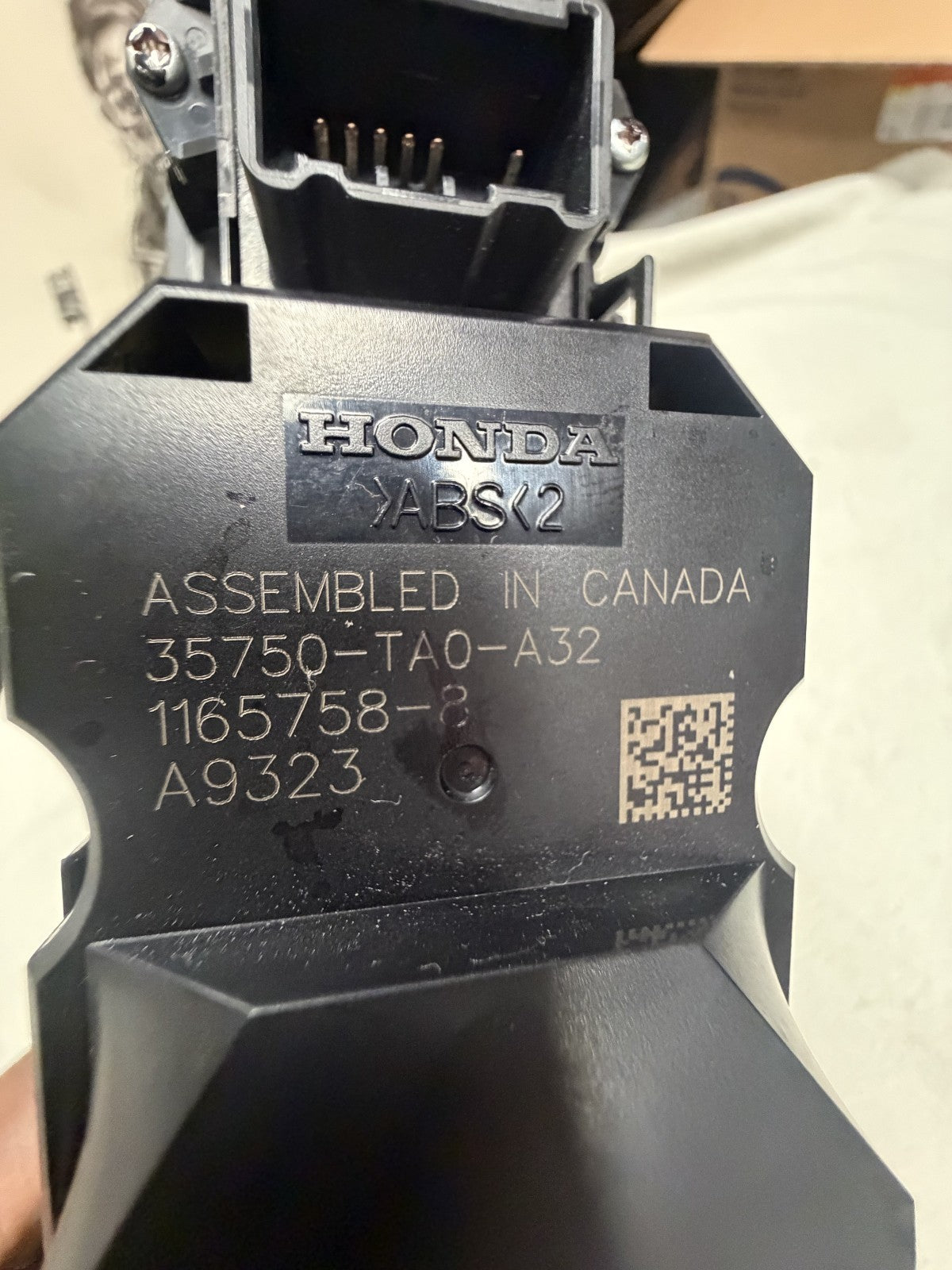 08-12 Honda Accord Master Window Side Mirror Switch Driver Left 35750 TA0 A32