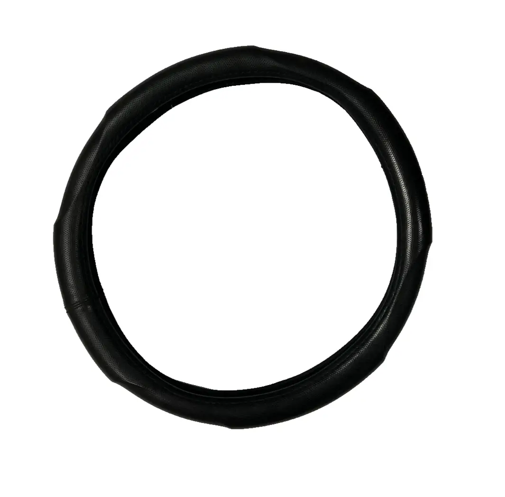 Steering Wheel Cover Black Universal Fit for Grip Synthetic by Unbranded