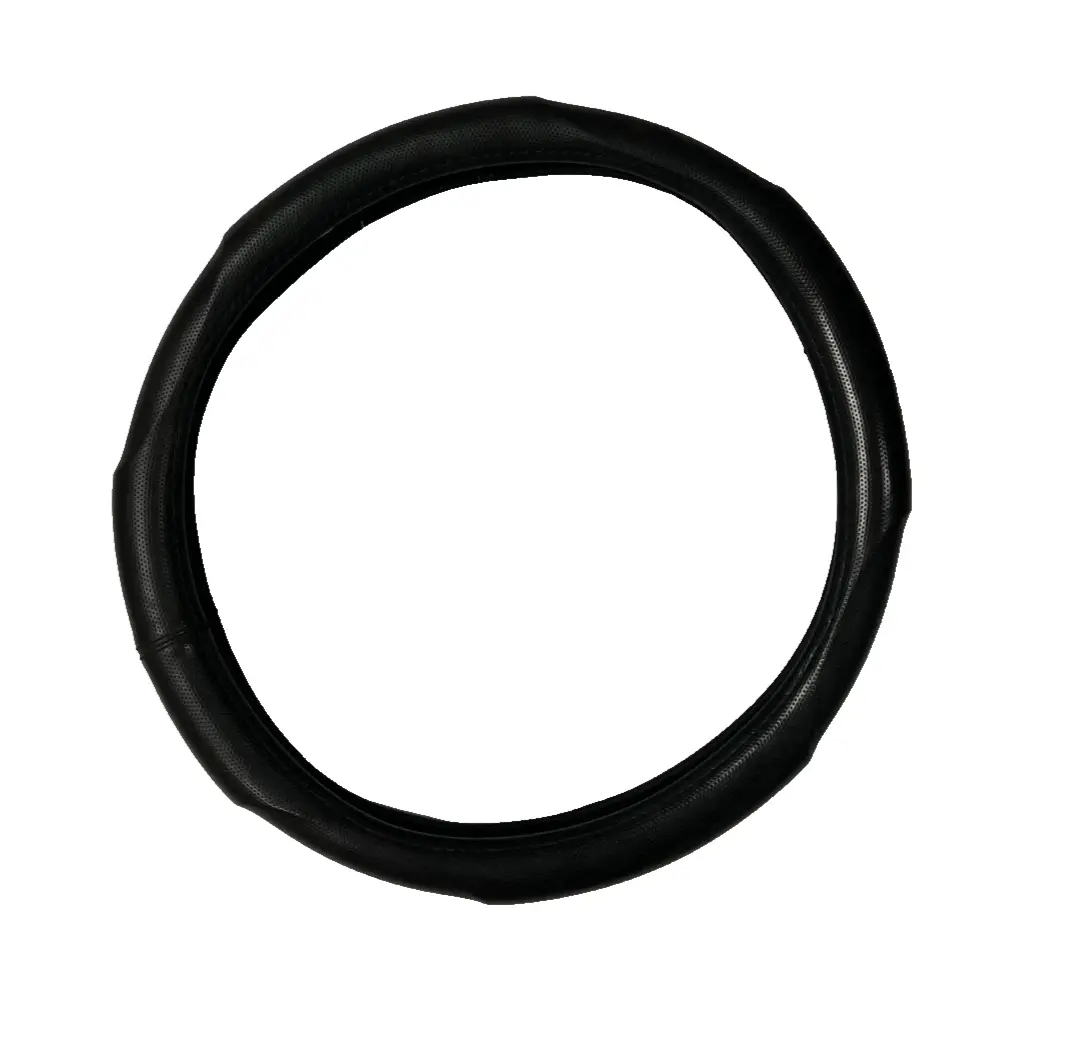 Steering Wheel Cover Black Universal Fit for Grip Synthetic by Unbranded