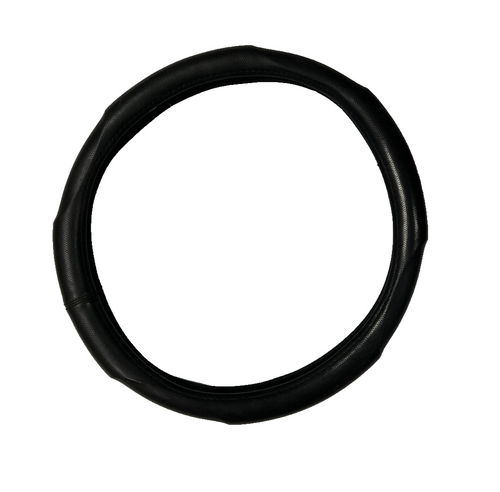 Steering Wheel Cover Black Universal Fit for Grip Synthetic