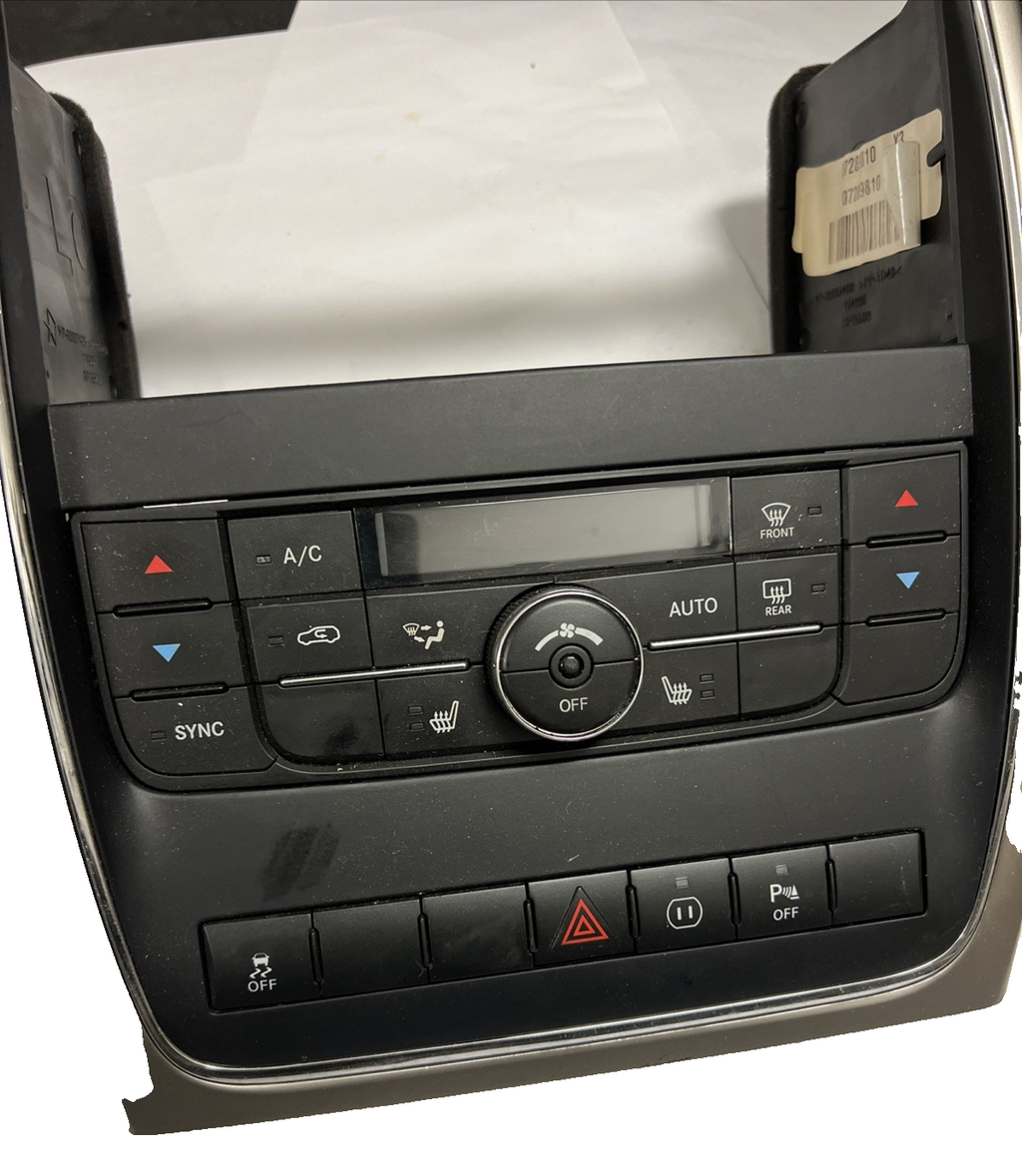 11-13 Jeep Grand Cherokee AC Heater Control w Heated Seats Trim Bezel 68111109AL