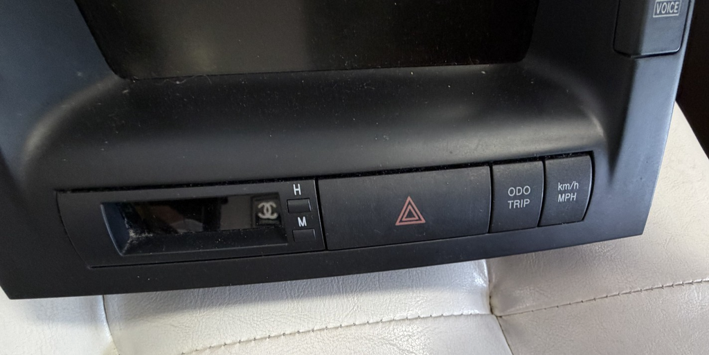 2006-2009 Toyota Prius Navigation Information Center Display Screen 86110 47220