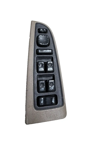 2003-2006 GMC Yukon Master Power Window Switch Driver Side Black/Tan | OEM 15125142