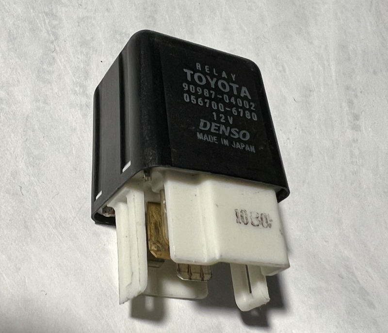 Denso Blower Motor Relay 12V OEM 90987 04002 fits 1984-2002 Toyota 4Runner