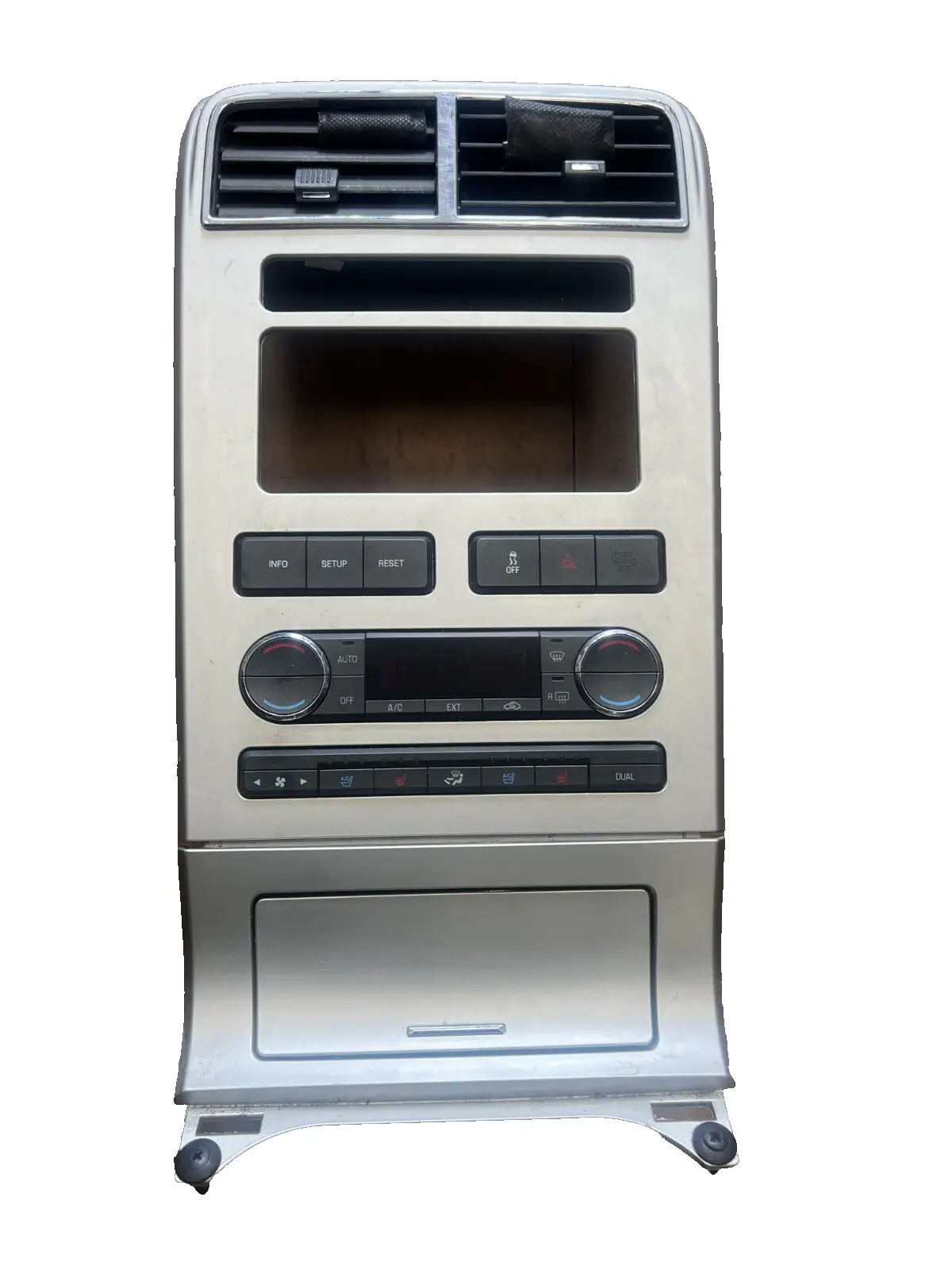 2008-2010 Lincoln MKX Temperature Climate Control Radio Bezel 9A13 18C612 AA by Fomoco