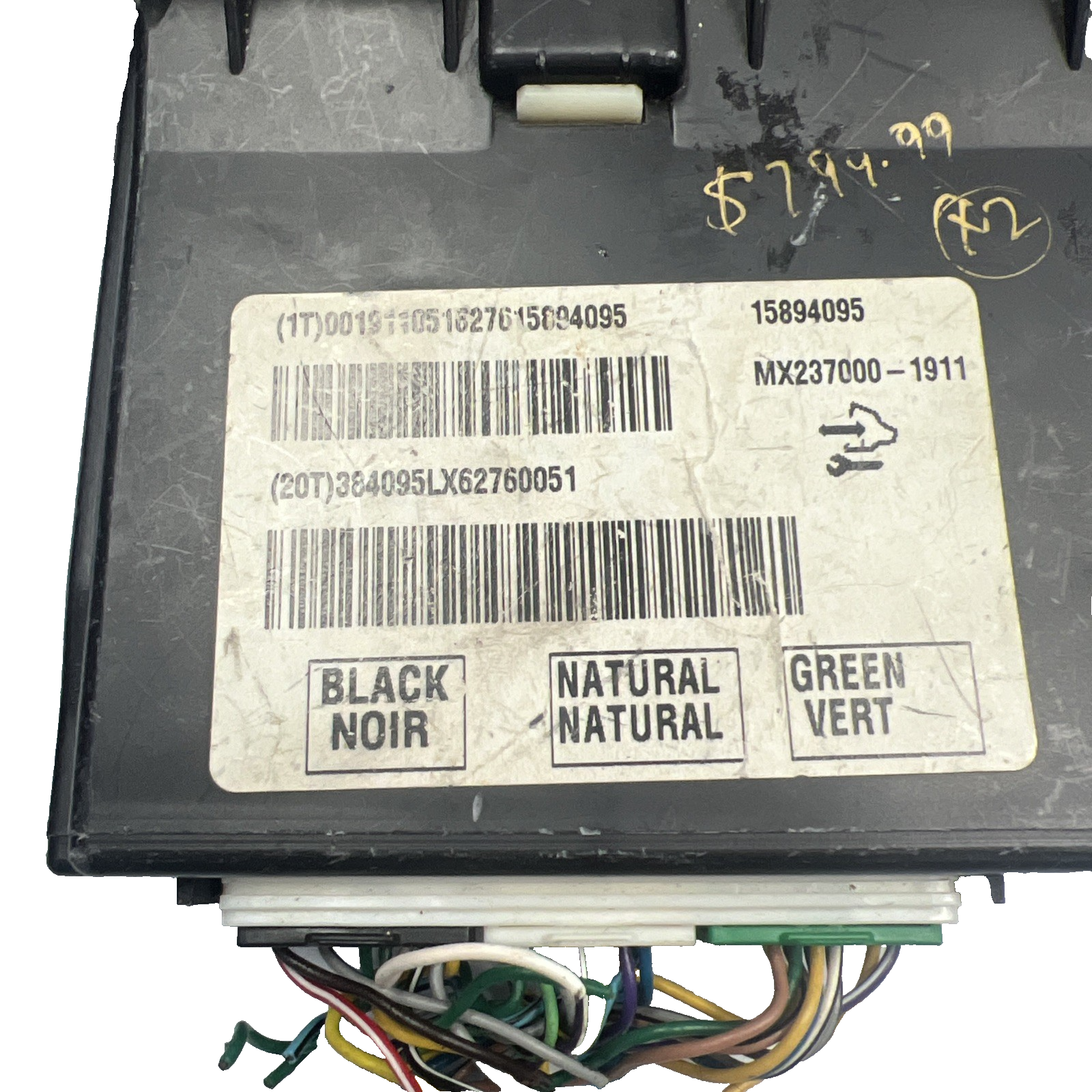2007 2008 Cadillac SRX AC Heater Temperature Climate Control OEM 15894095