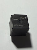 Tyco 5-Pin Automotive Relay 40A 12VDC 12193602, 3602 Black
