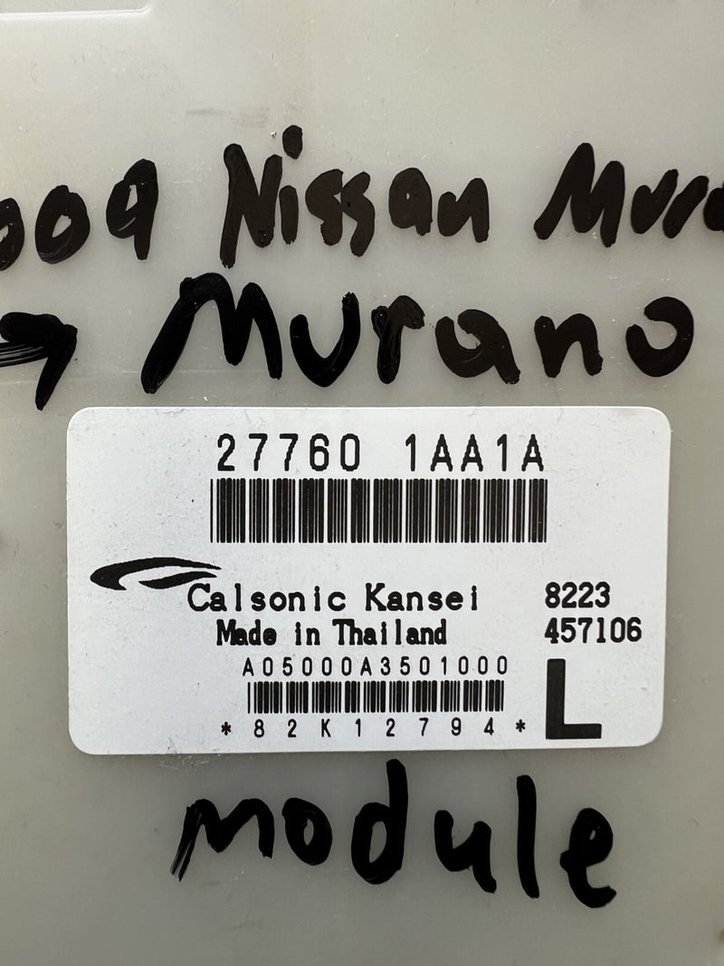 09 2009 Nissan Murano AC HVAC Amplifier Computer Module OEM 27760 1AA1A