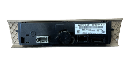 06 2006 BMW 330i AC Heater Climate Control Switch Panel OEM 6411 6983944-01