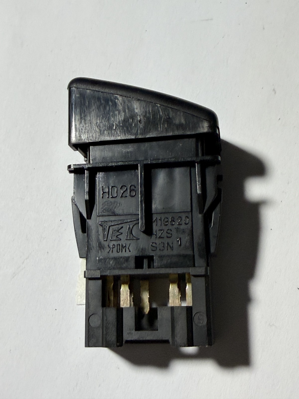 2003-2006 Honda Accord Emergency Hazard Light Switch Button M19620 Black
