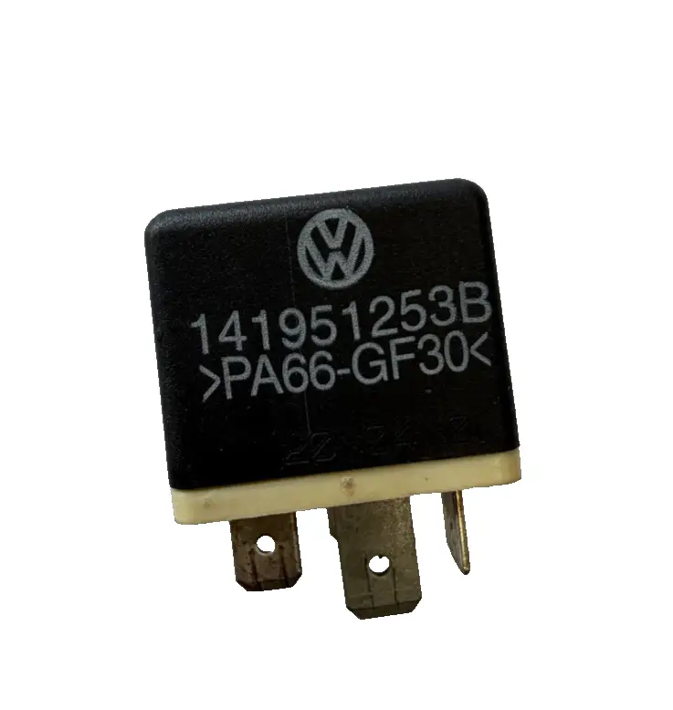 Multifunction Relay #53 12V 40A 141951253B Black fits 99-05 Audi TT by Volkswagen