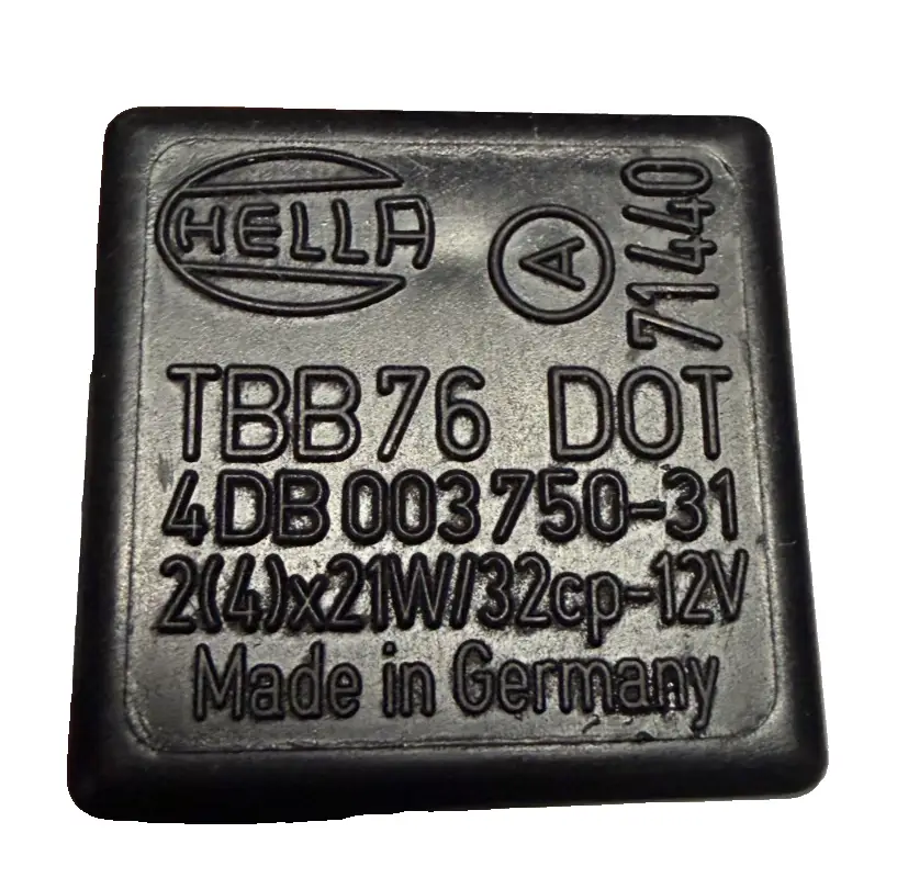 Hella Indicator Flasher Relay 12V 4DB 003 750 31, TBB76 fits Volvo 740 940 by Hella