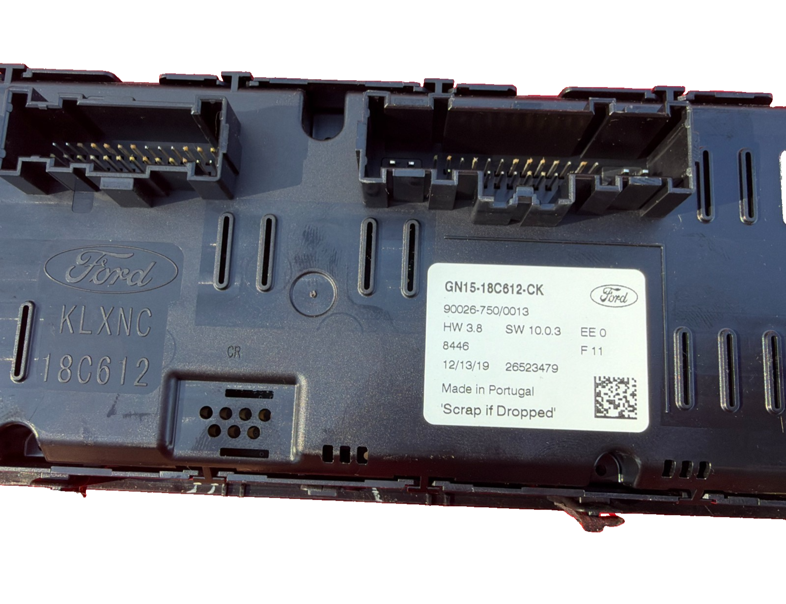 2018-2020 Ford EcoSport AC Air Climate Temp Control Trim Bezel GN15 18C612 CK