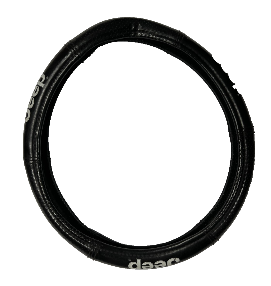 Jeep Steering Wheel Cover Synthetic Black for Car Truck SUV