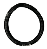 Jeep Steering Wheel Cover Synthetic Black for Car Truck SUV