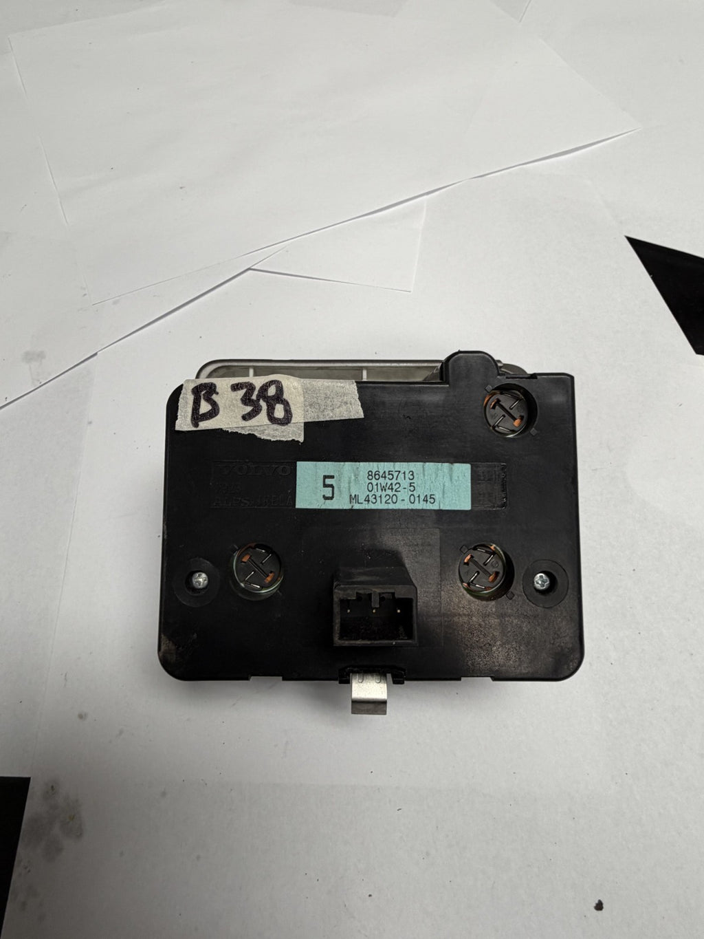 2001-2009 Volvo V70 Headlight Fog Light Control Switch 8645713, 01W42 5