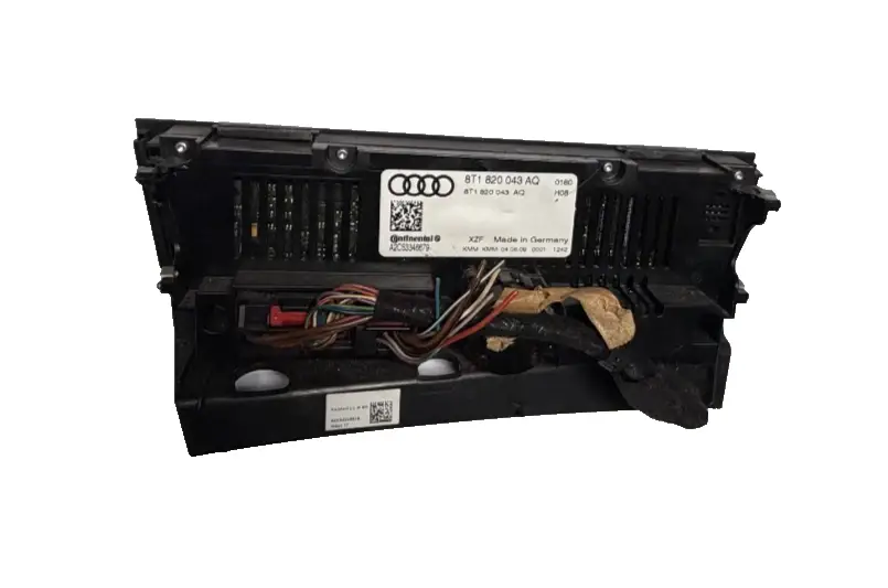 09-12 Audi Q5 S4 AC Air Conditioning Heater Climate Control Panel 8T1820043AQ by Audi