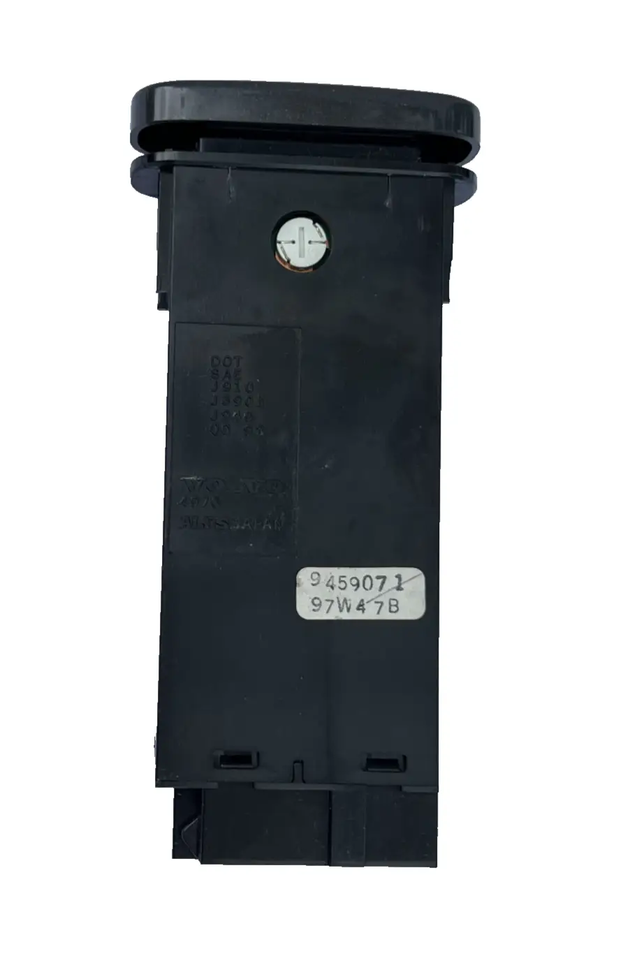 Hazard Light Flasher Switch 9459071 Black fits 1998 1999 2000 Volvo V70 S70 by Volvo