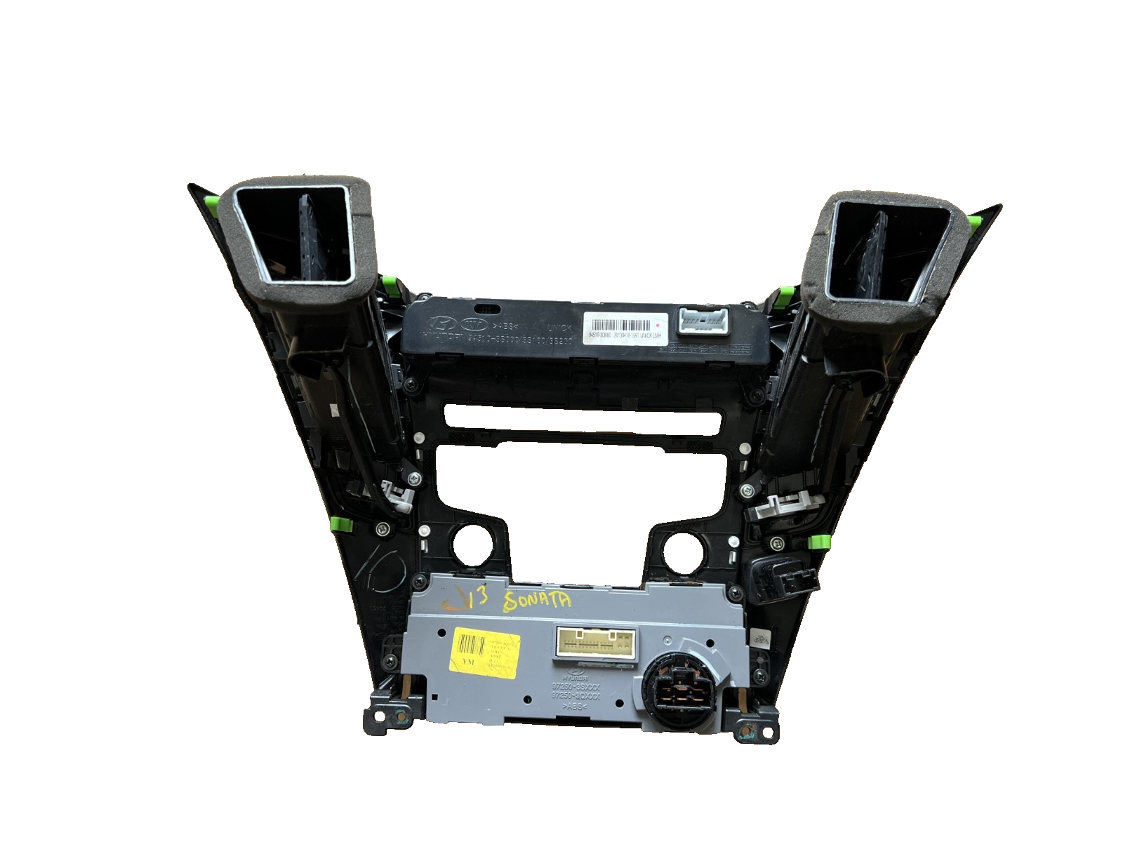 2011-2014 Hyundai Sonata AC Heater Temperature Climate Control Radio Bezel