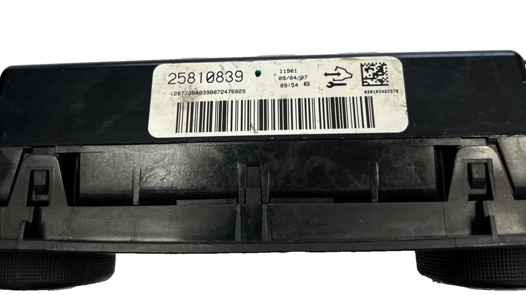 06 07 08 09 10 11 Chevrolet Impala AC Heater Climate Control OEM 25810839