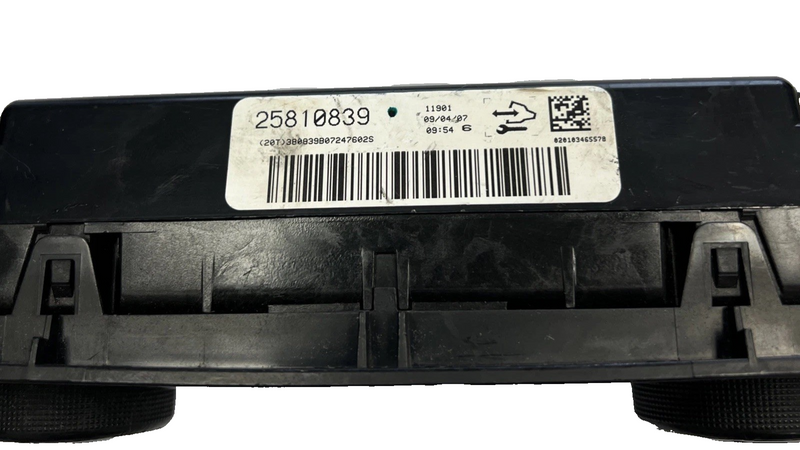 06 07 08 09 10 11 Chevrolet Impala AC Heater Climate Control OEM 25810839