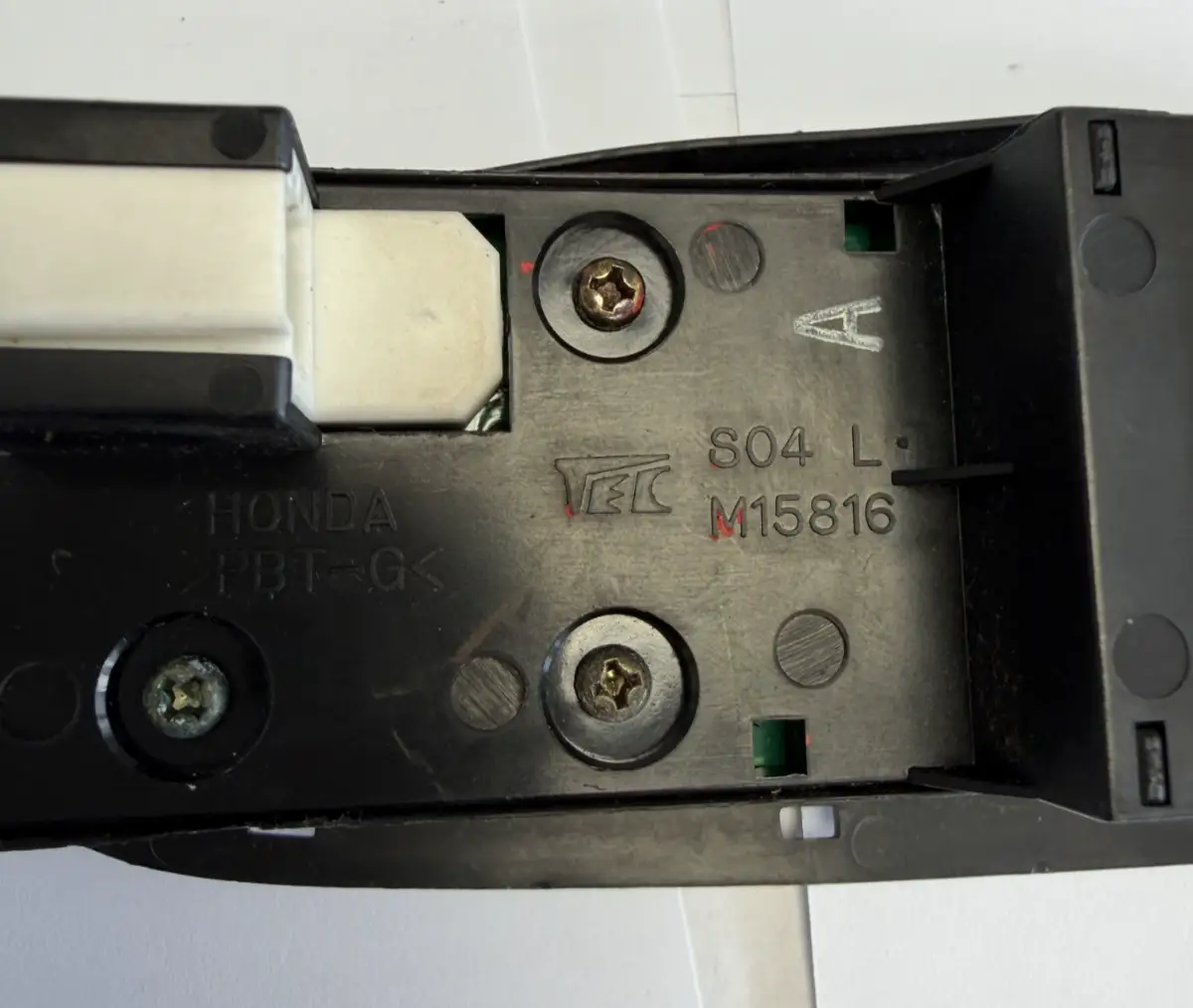 4DR Master Power Window Switch Left LH M15816 fits 1996-2000 Honda Civic by Honda
