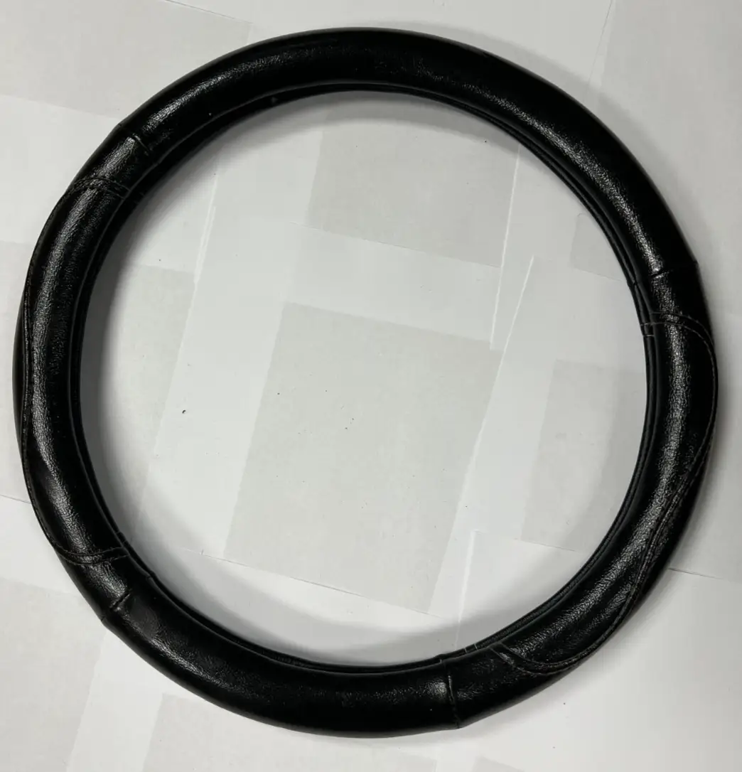 Universal Steering Wheel Cover for Steering Wheel Protection, Grip Black