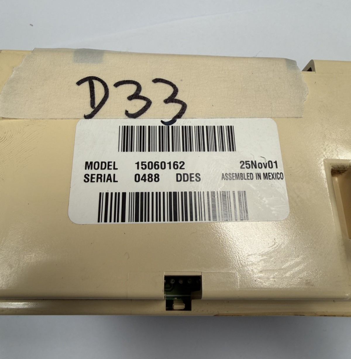 AC Heater Temperature Climate Control 15060162 fits 2000-2002 GMC Yukon