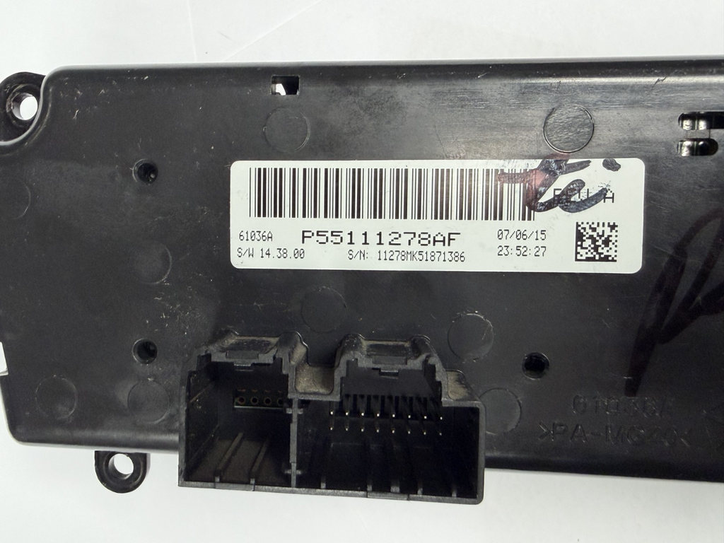 2011-2017 Jeep Compass Patriot AC Heater Temperature Climate Control 55111278AF