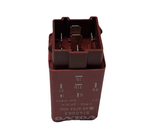 Volvo Intermittent Windshield Wiper Relay Module OEM 9140663, 89 8758 000